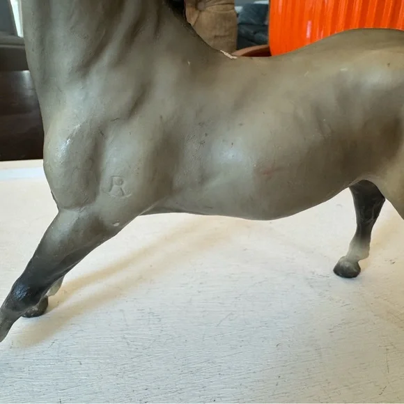 Vintage 1980s Breyer Smoky the Cow Plastic Horse - Picture 6 of 10